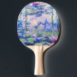 Raquete De Ping Pong Claude Monet - Lírios/Ninfas 1919<br><div class="desc">Lírios/Ninfas (W.1852) - Claude Monet,  Petróleo na Canvas,  1916-1919</div>