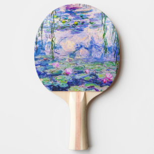 Raquete De Ping Pong Claude Monet - Lírios/Ninfas 1919