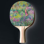 Raquete De Ping Pong Claude Monet - O Jardim Íris de Giverny<br><div class="desc">Jardim Íris em Giverny / Jardim do Artista em Giverny - Claude Monet,  1899-1900</div>