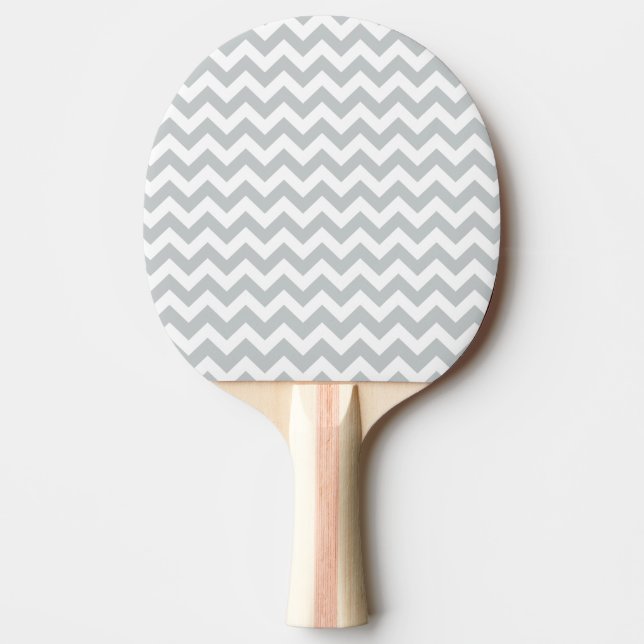 Raquete De Ping Pong Clique em Personalizar para alterar Cinza para a s (Frente)
