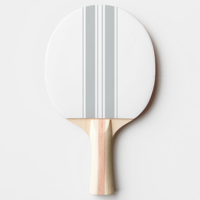 Raquete De Ping Pong Clique em Personalizar para alterar Cinza para a s (Frente)