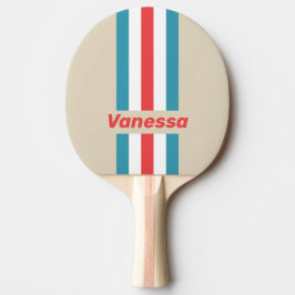 Raquete De Ping Pong Cloud Chaser Pin Striped with Name