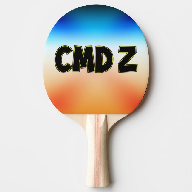 RAQUETE DE PING PONG CMD Z (Frente)
