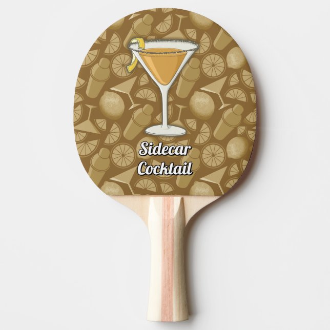 Raquete De Ping Pong cocktail Sidecar (Frente)
