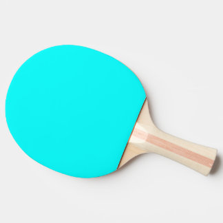 Raquete De Ping Pong Código hexadecimal azul claro Neon 00ffff