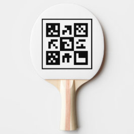 Raquete De Ping Pong código qr