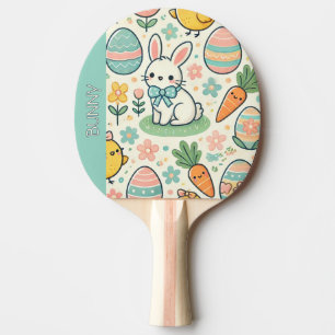 Raquete De Ping Pong Coelho da Páscoa