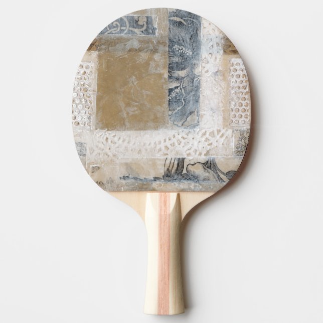 Raquete De Ping Pong Colagem de rendas II (Frente)
