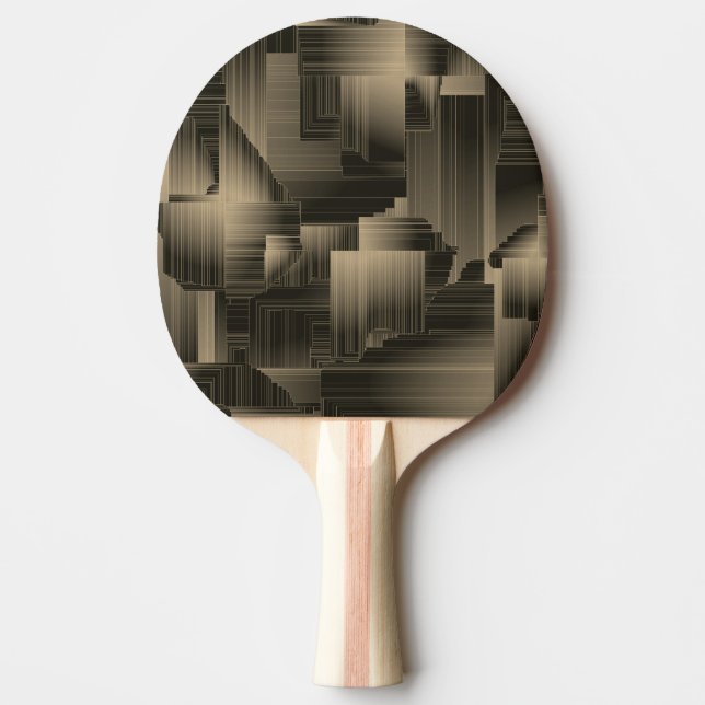 Raquete De Ping Pong Colden Halls Art Deco (Frente)