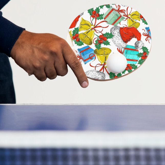 Raquete De Ping Pong Coleção de Vestes de Natal (Insitu)