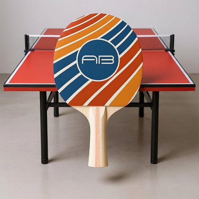 Raquete De Ping Pong Colheita Dourada de 1970 (Criador carregado)