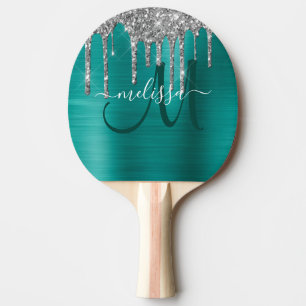 Raquete De Ping Pong Colírios De Lata Chic Brutados Metálicos