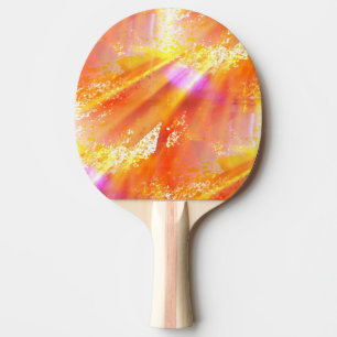 Raquete De Ping Pong colora o amarelo sem emenda do fundo da arte,