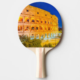 Raquete De Ping Pong Colosseum Roma Itália