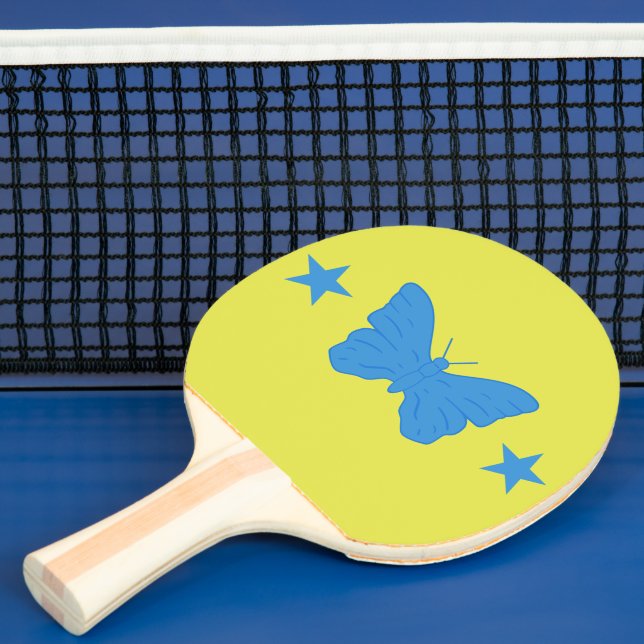 Raquete de ping pong com a Bandeira de Bady Bassit (Insitu)