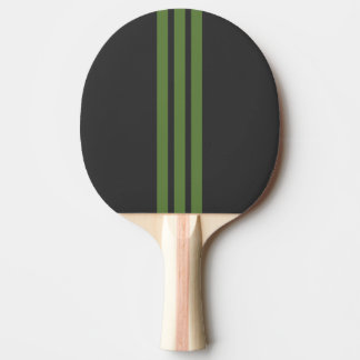 Raquete de Ping Pong com Faixa Esportiva Verde