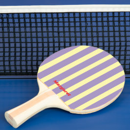 Raquete de Ping Pong com nome monograma