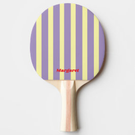 Raquete de Ping Pong com nome monograma