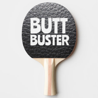 RAQUETE DE PING PONG COM VISUAL DE COURO 'LEATHER