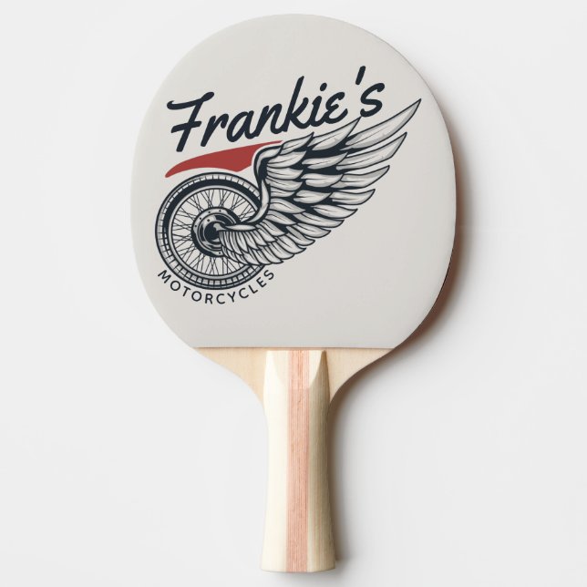 Raquete De Ping Pong Compro Personalizado de Pneus-Pneus-Biker (Frente)