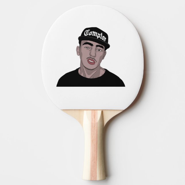 Raquete De Ping Pong Compton ping pong paddle! (Frente)