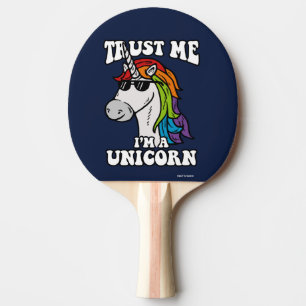 Raquete De Ping Pong Confie que eu mim é um unicórnio