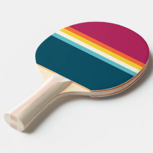 Raquete De Ping Pong Contraste de Vintage