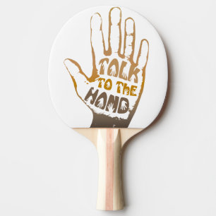 Raquete De Ping Pong Conversa à mão