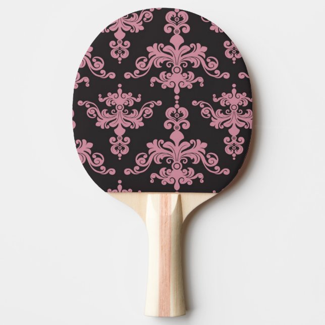 Raquete De Ping Pong Cor damasco 5 (Frente)