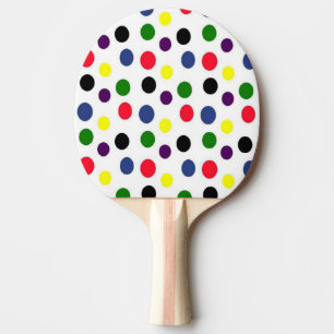 Raquete De Ping Pong Cor das bolinhas