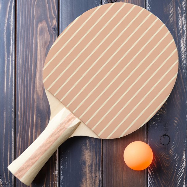Raquete De Ping Pong Cor De Pêssego Doce Com Batida (Criador carregado)