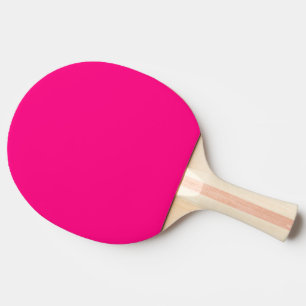 Raquete De Ping Pong Cor-de-rosa rosa sólido