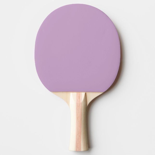 Raquete De Ping Pong Cor Lilac Sólida (Frente)