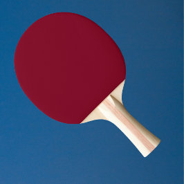 Raquete De Ping Pong Cor Sólida da Borgonha