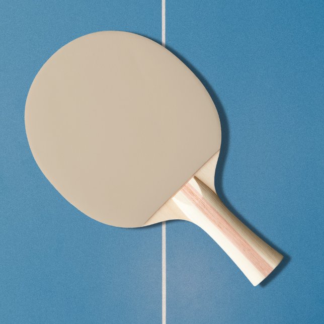 Raquete De Ping Pong Cor Sólida do Kilim Beige (Criador carregado)