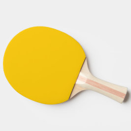 Raquete De Ping Pong Cor Sólida do Outono Amarelo de Segurança do Barra