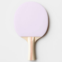 Raquete De Ping Pong Cor Sólida do Pastel Branco Pálido e Rosa púrpura