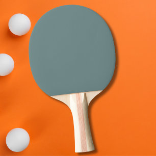 Raquete De Ping Pong Cor Sólida do Teal Egeu