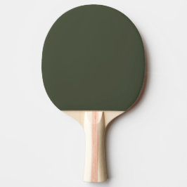 Raquete De Ping Pong Cor Sólida Verde Rifle