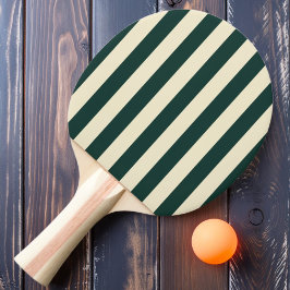Raquete De Ping Pong Cor Verde da Faixa de Polo