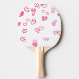 Raquete De Ping Pong Corações