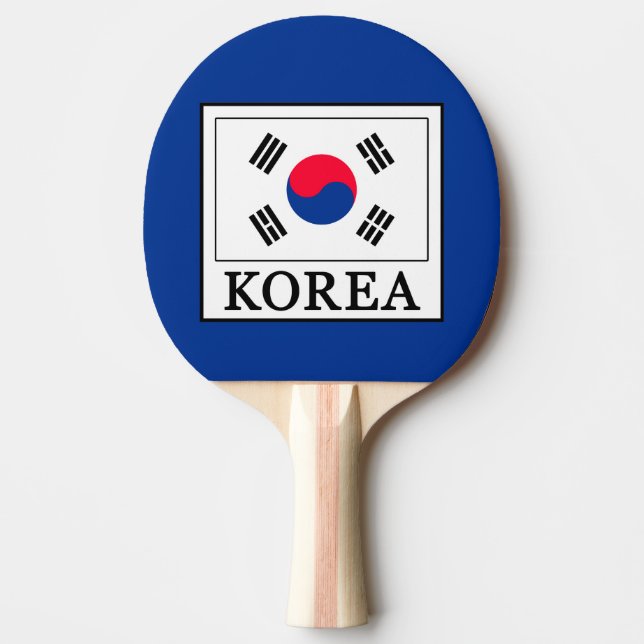 Raquete De Ping Pong Coreia (Frente)