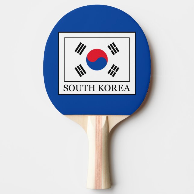 Raquete De Ping Pong Coreia do Sul (Frente)
