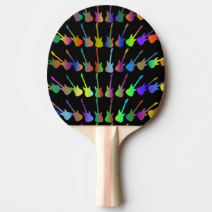 Raquete De Ping Pong Corte de Legião de Violão de Cores