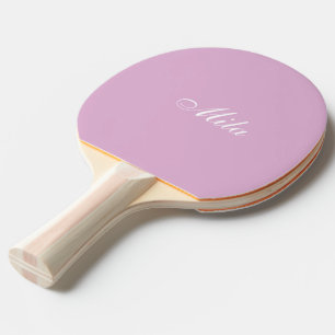 Raquete De Ping Pong Costume cor-de-rosa do angora