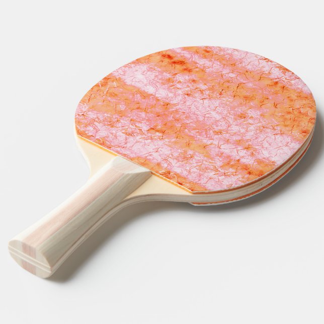 Raquete De Ping Pong Couro de salmão, esbranquiçado (Verso inclinado)