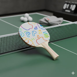 Raquete De Ping Pong Create Your Own Simple personalized Trending