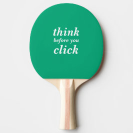 Raquete De Ping Pong Create Your Own | think before you click |