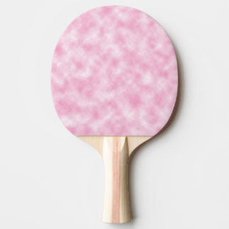 Raquete De Ping Pong Created Pink Clouds Abstract Art Pattern