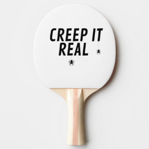 Raquete De Ping Pong Creme-a no verdadeiro Halloween